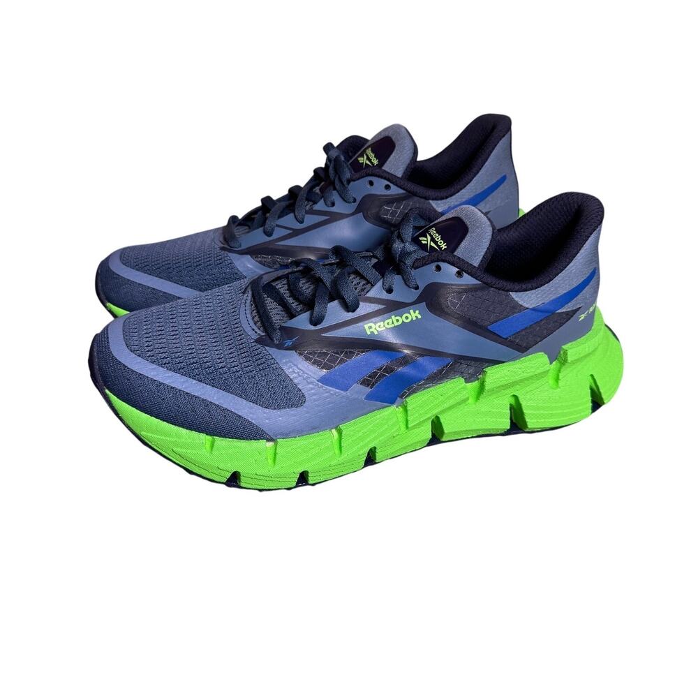 Reebok FloatZig 1 Running Shoes Mens Size 8 Gray Blue Green Floatride Energy New